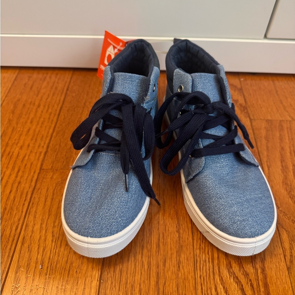 Oomphies Blue Kids Sneakers